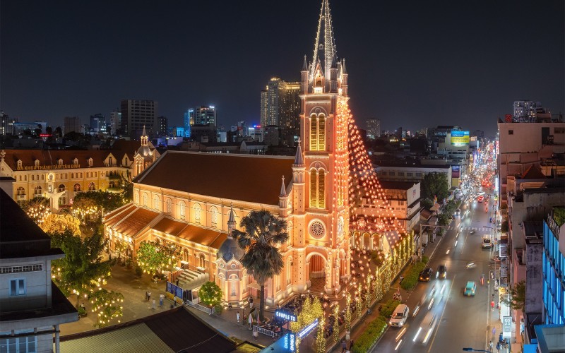 Ngắm loạt nhà thờ lung linh, điểm check-in ‘siêu hot’ mùa Giáng sinh năm nay