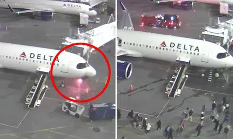 Video: Máy bay chở 189 người đột ngột phát nổ, hành khách hoảng sợ tán loạn chạy thoát thân