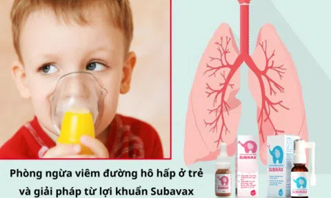 Phòng ngừa viêm đường hô hấp ở trẻ và giải pháp từ lợi khuẩn hô hấp Subavax